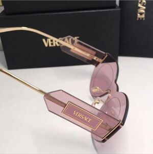 Versace Rose Gold Sunglasses